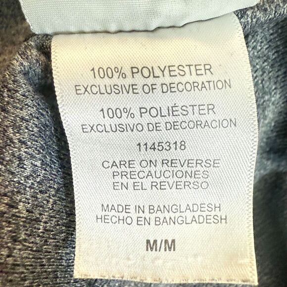 NHL Philadelphia Flyers 1/4 Zip Jacket Men's M Gray Hockey Long Sleeve EUC B50 - Picture 5 of 5